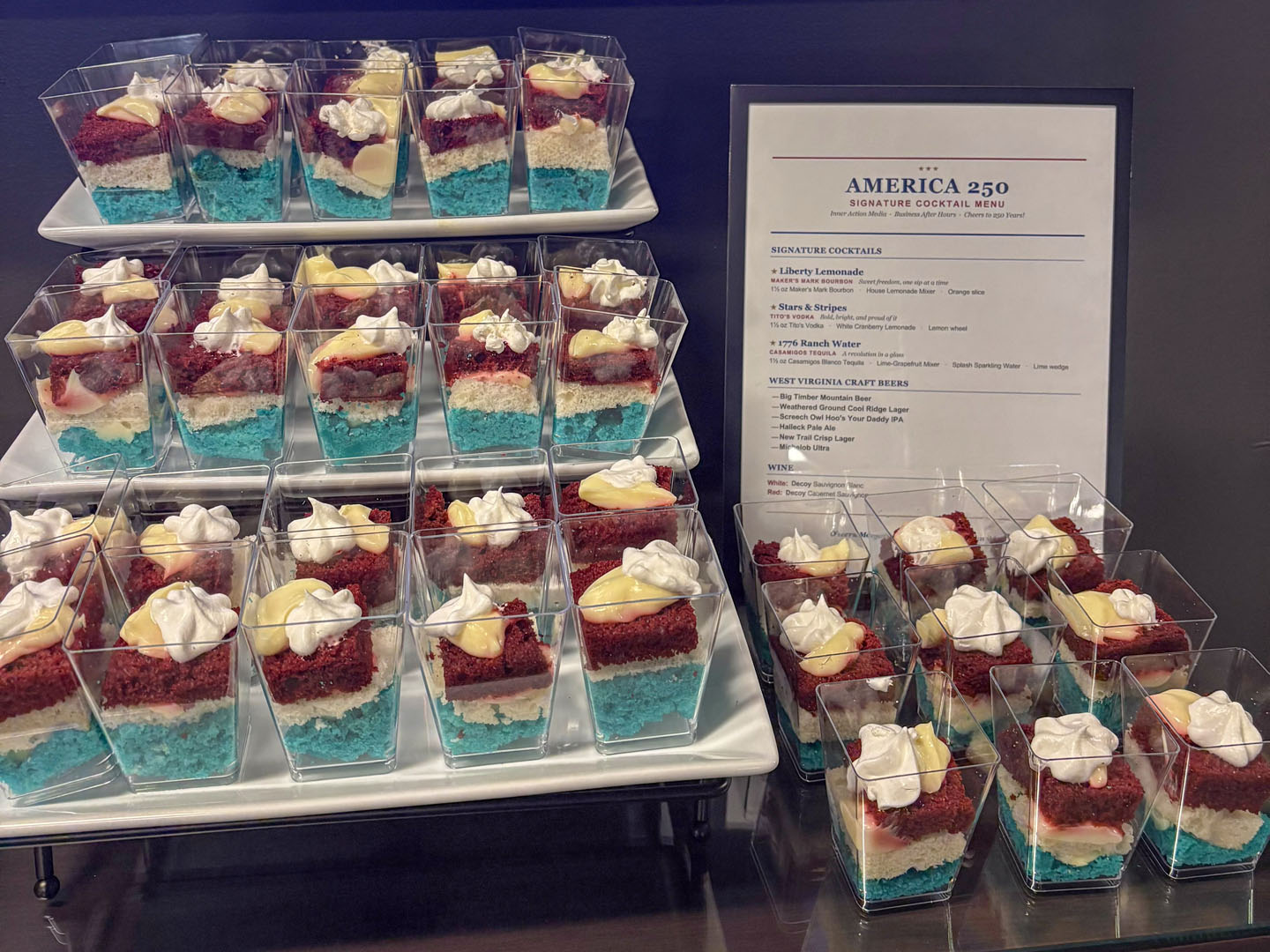 Inner Action Media Business After Hours Food Display